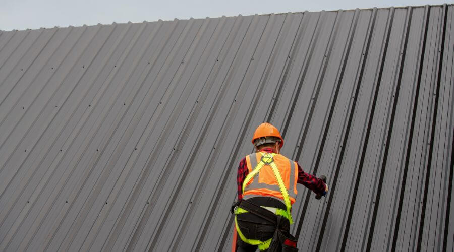 Professional metal roof installation services in Bridgewater, SD